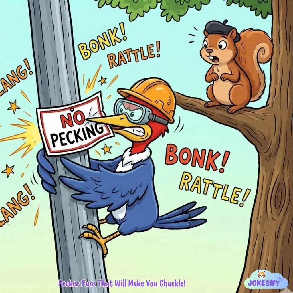 193+ Witty Whacks of Woodpecker Jokes and Puns That Will Knock You Out!