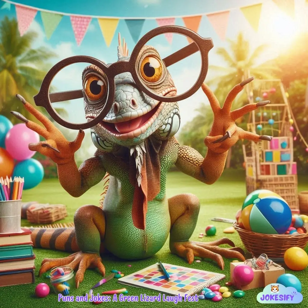 187+ Witty Wonders of Iguana Jokes and Puns that Scale New Heights