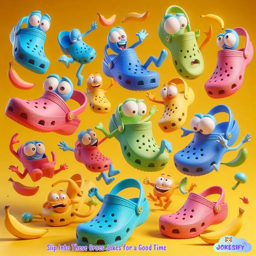 193+ Punbelievable Crocs Jokes That Will Have You Stepping with Laughter