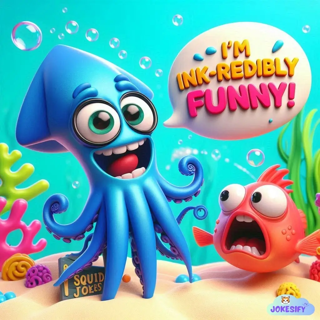 187+ Tentacularly Tickle Your Funny Bone with Squid Jokes and Puns