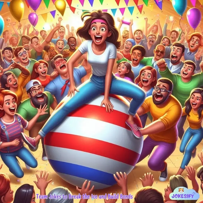 163+ Giggles Galore with Team Jokes and Puns for Everyone to Enjoy