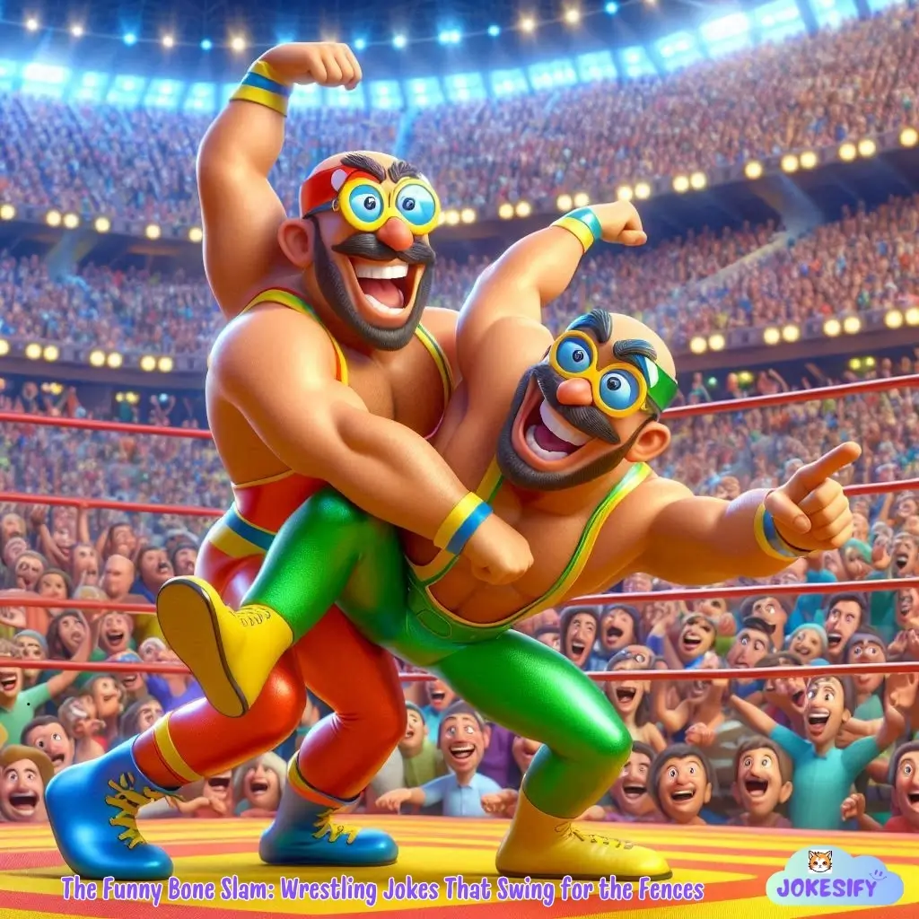 167+ Grapple Your Sides with Wrestling Jokes and Puns That Pin You Down