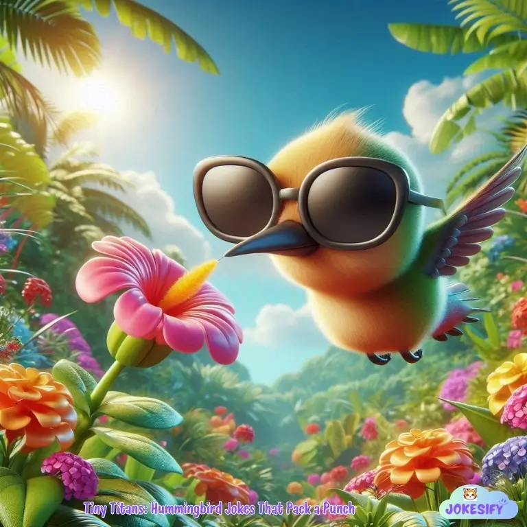 Tiny Titans Hummingbird Jokes That Pack a Punch
