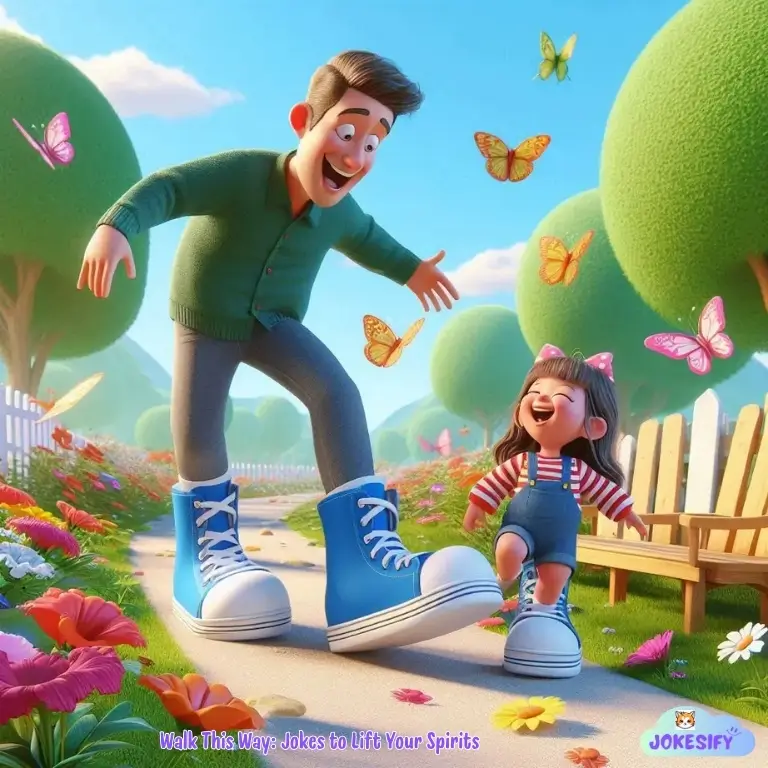 179+ Punbelievable Walking Jokes That Will Make You Trip with Laughter