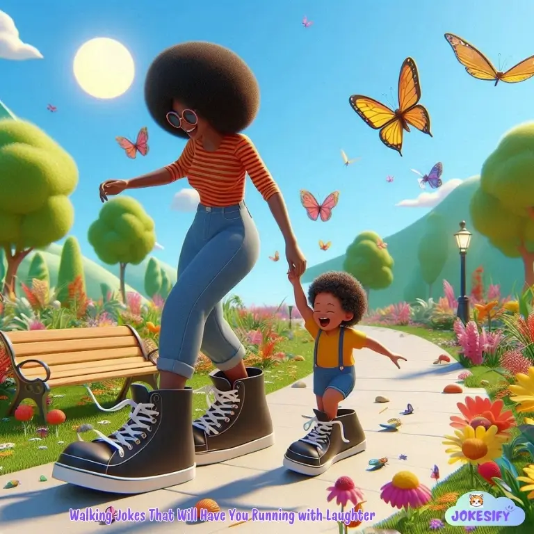 179+ Punbelievable Walking Jokes That Will Make You Trip with Laughter