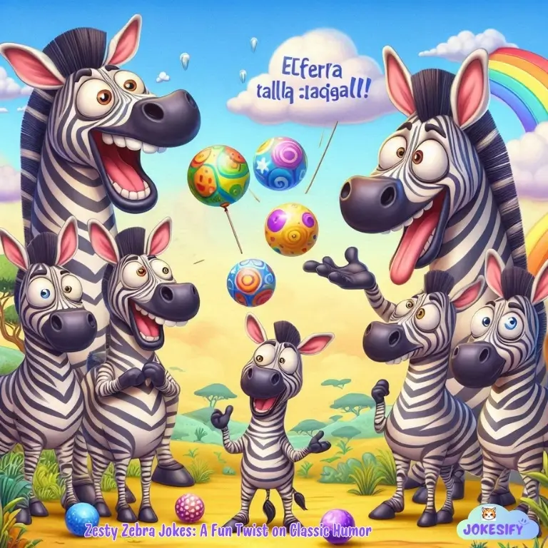 159 + Zany Zebra Jokes and Puns That Will Stripe You with Laughter